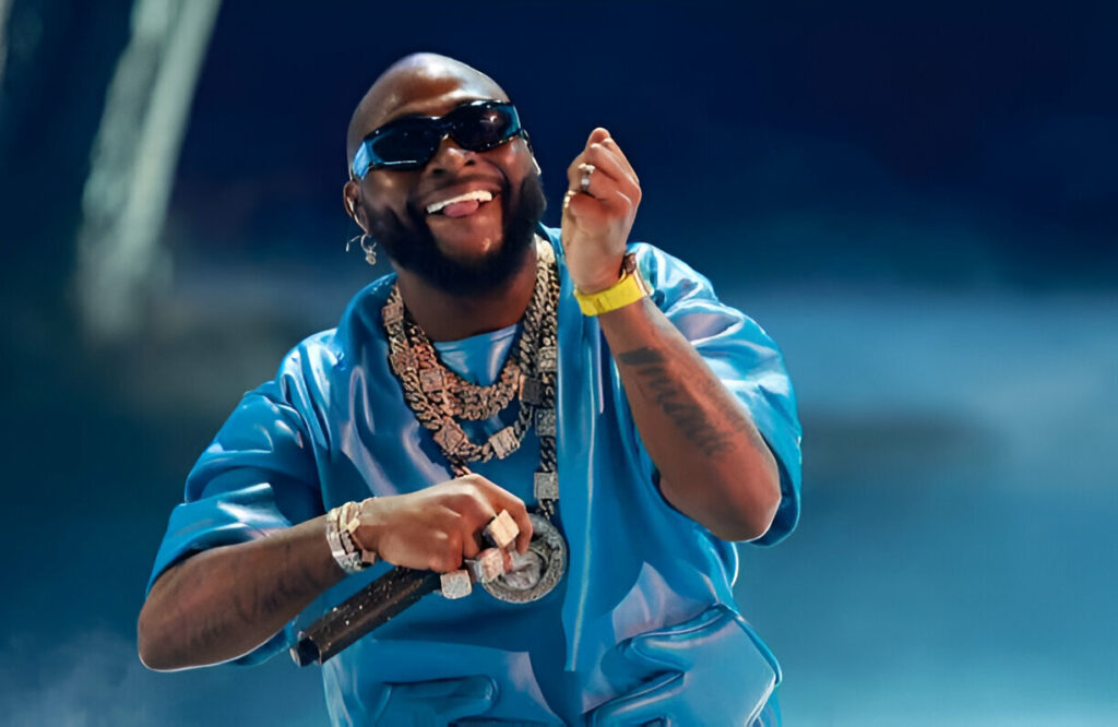 Davido performs on stage during the 2023 BET awards at the Microsoft theatre in Los Angeles, June 25, 2023. (Photo by Michael TRAN / AFP)