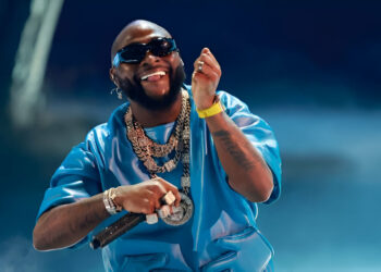 Davido performs on stage during the 2023 BET awards at the Microsoft theatre in Los Angeles, June 25, 2023. (Photo by Michael TRAN / AFP)