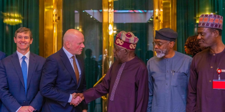 President Tinubu meets Mastercard CEO on Nigerian youths ready for global economy initiative
