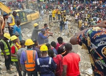 Nine Dead, 27 Rescued After Lagos Building Collapse Tragedy