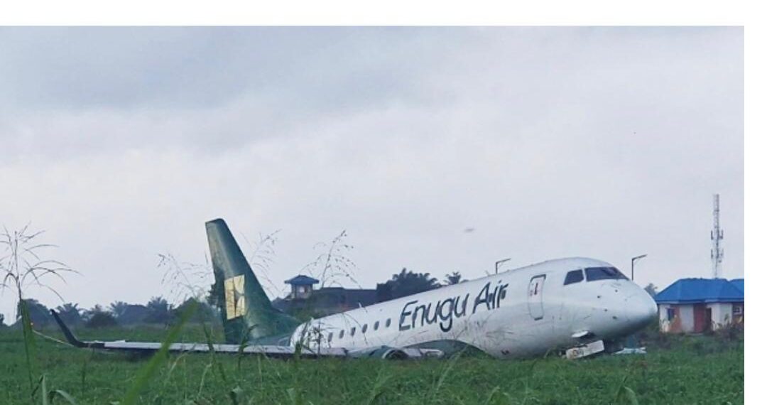 Enugu Air Aircraft Skids Off Runway at Benin Airport