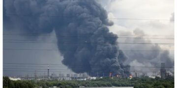 Russia Says 376 Ukrainian Drones Target Oil Facilities Overnight